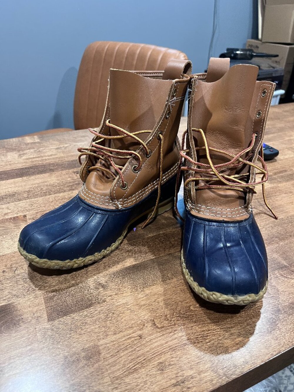 LL Bean Women's Bean Duck Boots Size 7